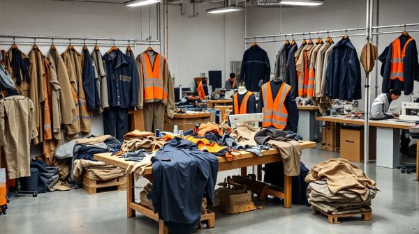 Top vêtements de protection anti-déchirures pour le travail